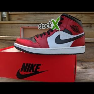 Mens Jordan 1 Chicago Blacktoe!